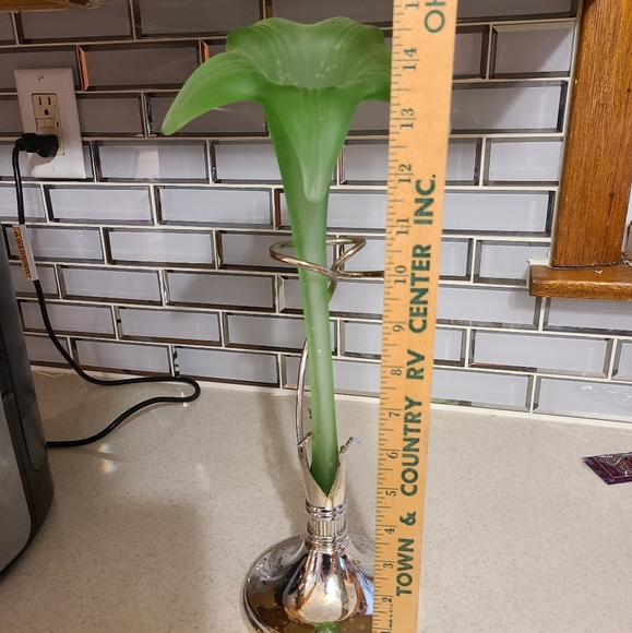 Antique Other - Tall bud flower vase